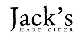 JACK'S HARD CIDER trademark