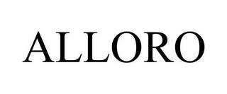 ALLORO trademark