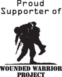 PROUD SUPPORTER OF WOUNDED WARRIOR PROJECT trademark