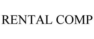 RENTAL COMP trademark