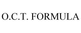 O.C.T. FORMULA trademark