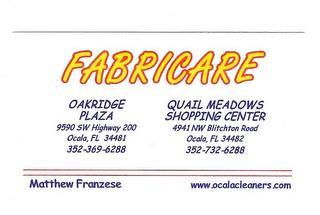 FABRICARE trademark