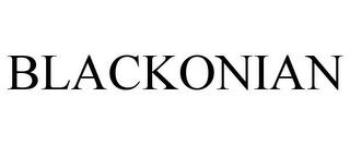 BLACKONIAN trademark