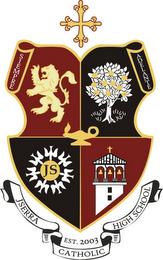 SIEMPRE ADELANTE JS JSERRA CATHOLIC HIGH SCHOOL EST. 2003 trademark