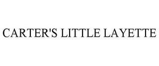 CARTER'S LITTLE LAYETTE trademark