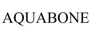 AQUABONE trademark