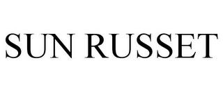 SUN RUSSET trademark