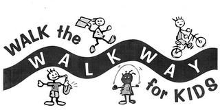 WALK THE WALKWAY FOR KIDS trademark