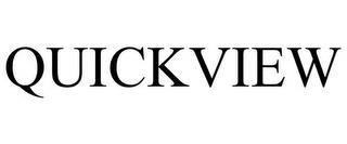 QUICKVIEW trademark