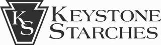 KS KEYSTONE STARCHES trademark