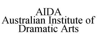 AIDA AUSTRALIAN INSTITUTE OF DRAMATIC ARTS trademark