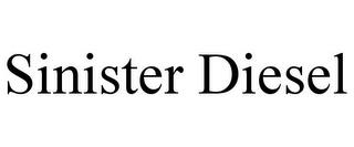 SINISTER DIESEL trademark