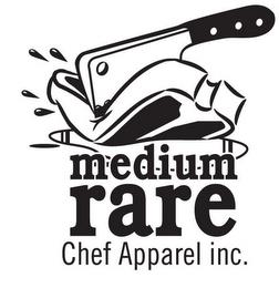 MEDIUM RARE CHEF APPAREL INC. trademark