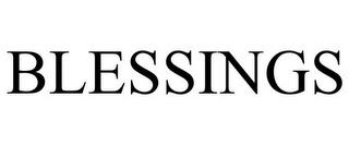 BLESSINGS trademark