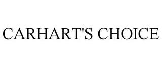 CARHART'S CHOICE trademark