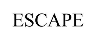 ESCAPE trademark