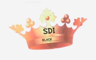 SDI BLACK PHONECARD trademark