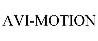 AVI-MOTION trademark