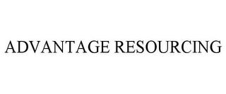 ADVANTAGE RESOURCING trademark