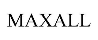 MAXALL trademark