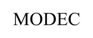 MODEC trademark