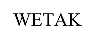 WETAK trademark