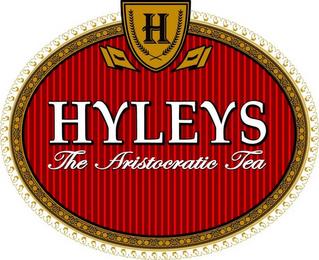 H HYLEYS THE ARISTOCRATIC TEA trademark