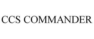 CCS COMMANDER trademark