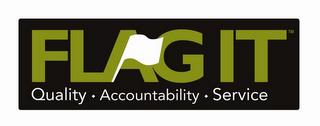 FLAGIT QUALITY ACCOUNTABILITY SERVICE trademark