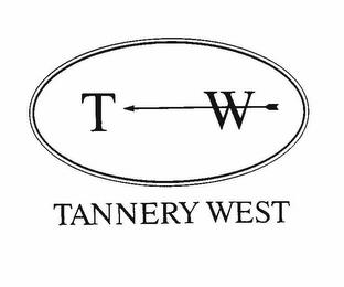 T W TANNERY WEST trademark