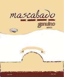 MASCABADO GENUINO METCO trademark