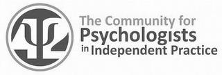 42 THE COMMUNITY FOR PSYCHOLOGISTS IN INDEPENDENT PRACTICE trademark