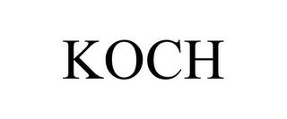 KOCH trademark