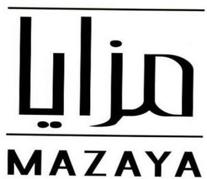 MAZAYA trademark