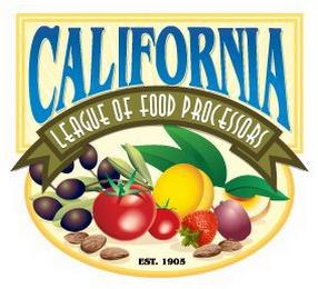 CALIFORNIA LEAGUE OF FOOD PROCESSORS EST. 1905 trademark