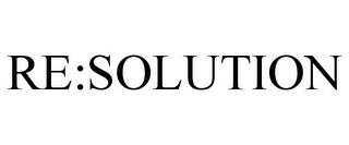 RE:SOLUTION trademark