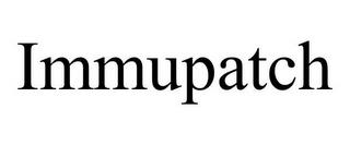 IMMUPATCH trademark