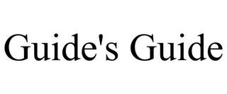 GUIDE'S GUIDE trademark