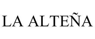 LA ALTEÑA trademark