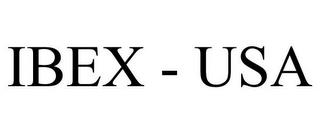 IBEX - USA trademark