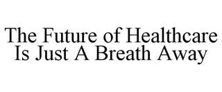 THE FUTURE OF HEALTHCARE IS JUST A BREATH AWAY trademark