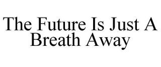 THE FUTURE IS JUST A BREATH AWAY trademark