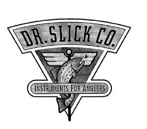 DR. SLICK CO. AND INSTRUMENTS FOR ANGLERS trademark