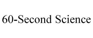 60-SECOND SCIENCE trademark