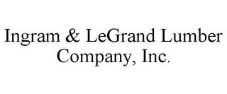 INGRAM & LEGRAND LUMBER COMPANY, INC. trademark