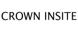 CROWN INSITE trademark