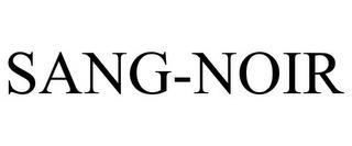 SANG-NOIR trademark