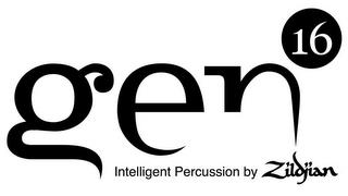 GEN16 INTELLIGENT PERCUSSION BY ZILDJIAN trademark