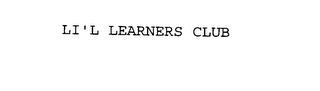 LI'L LEARNERS CLUB trademark