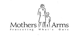 MOTHERS ARMS PROTECTING WHAT'S OURS trademark